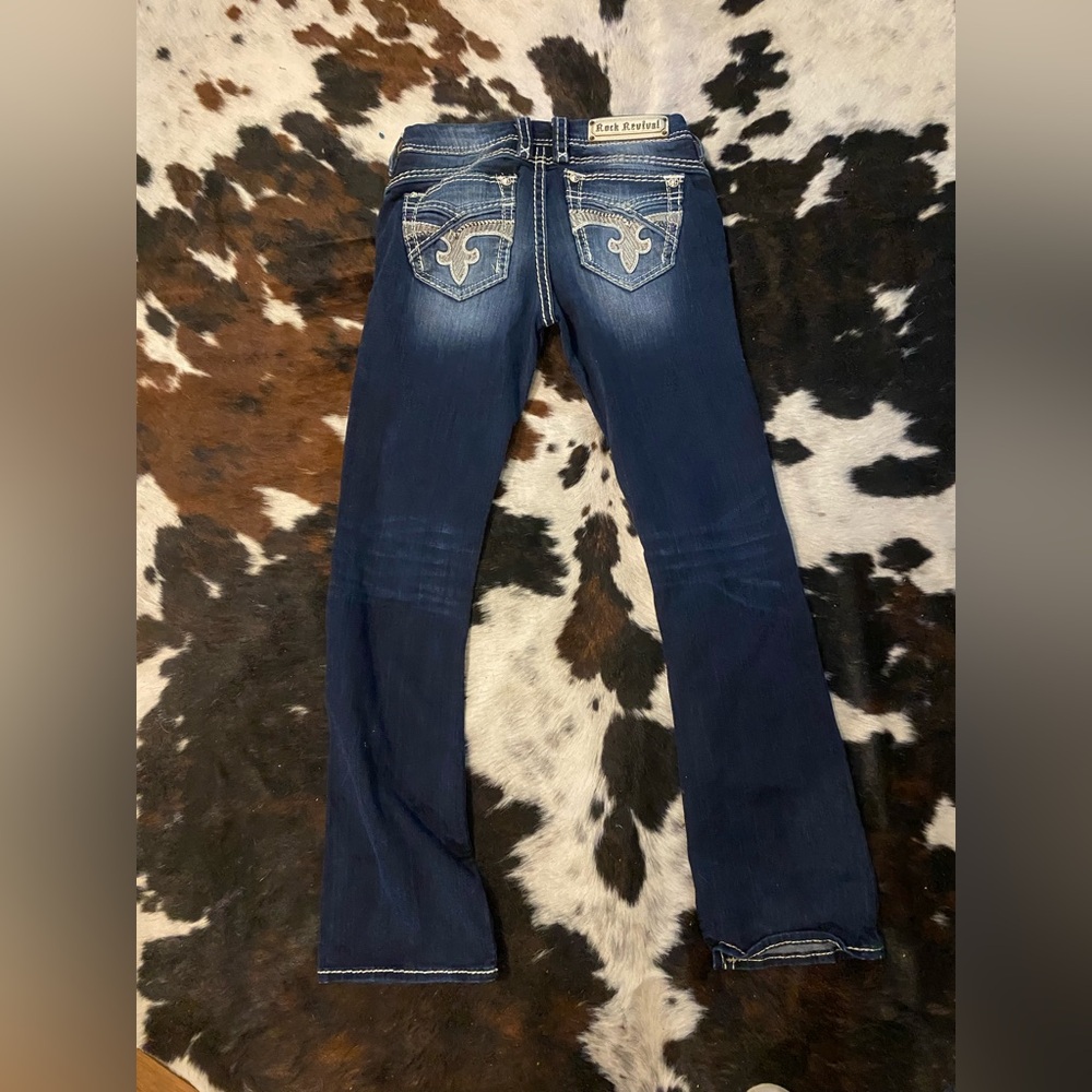 Rock revival 29 boot cut Women's Blue Jeans